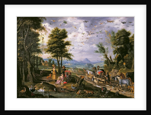 Entering the Ark by Isaak van Oosten