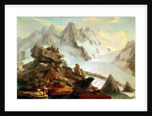 The Mountains at Lauteraar, 1776 by Caspar Wolf