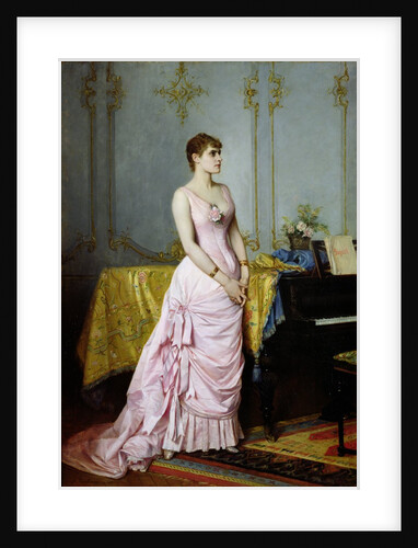 Portrait of Rose Caron 1886 by Auguste Toulmouche