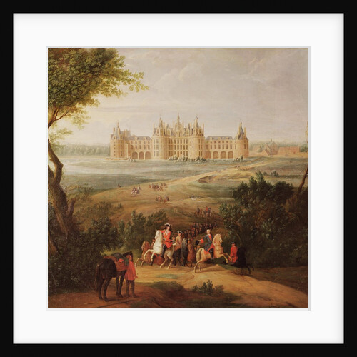 The Chateau de Chambord, 1722 by Pierre-Denis Martin