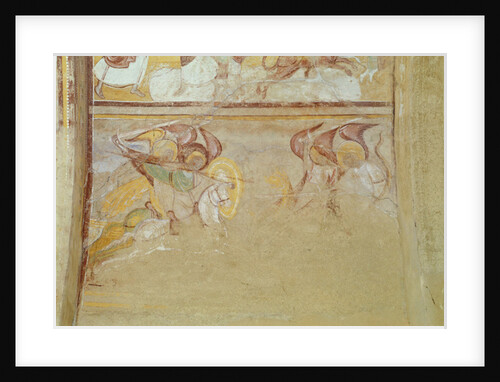 St. Michael and the Angels Fighting the Dragon by French School