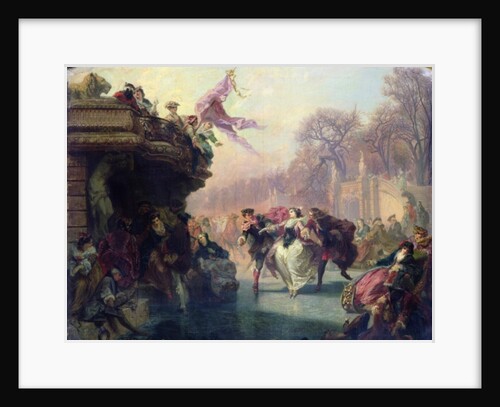 The Skaters by Henri Baron