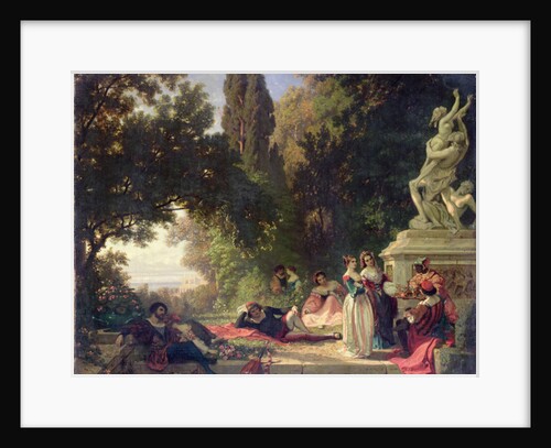 Spring Festival in Tuscany by Henri Baron