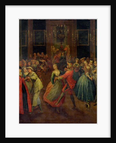 The Costume Ball by Henri J. van Blarenberghe