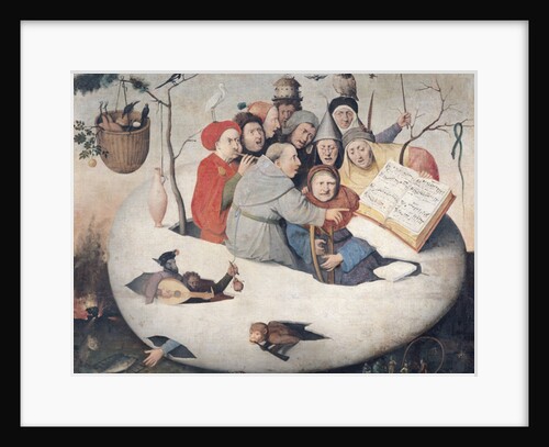 The Concert in the Egg, c.1475-1480 by Hieronymus Bosch
