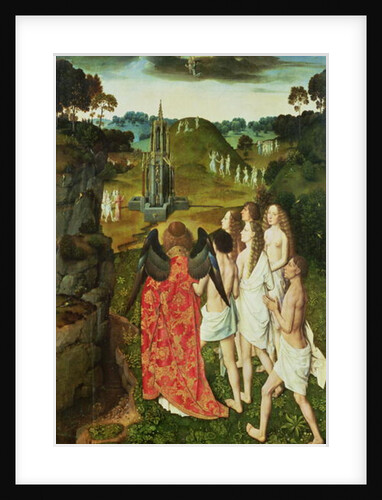 Paradise of the Symbolic Fountain by Dirck Bouts