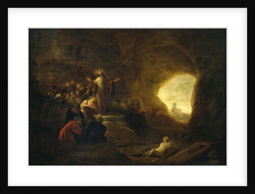 The Resurrection of Lazarus by Jacob Willemsz de Wet or Wett
