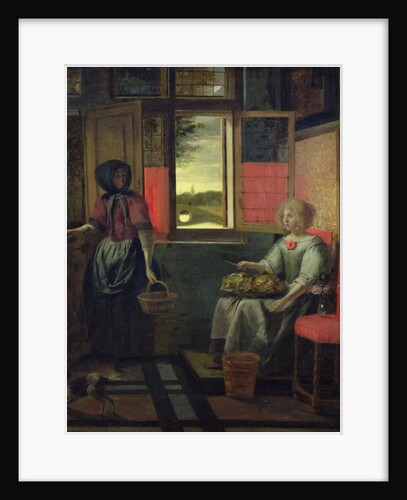A Dutch Interior by Pieter de Hooch