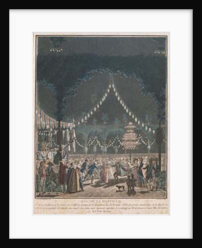 The Bastille Ball by Jacques Francois Joseph Swebach