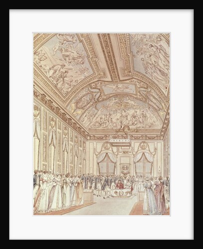 The Civil Ceremony of the Marriage of Napoleon Bonaparte and Marie-Louise in the Great Hall of the Chateau de Saint-Cloud, 1st April 1810 by C. and Fontaine P. Percier
