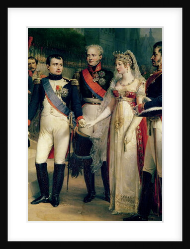 Napoleon Bonaparte Receiving Queen Louisa of Prussia at Tilsit, 6th July 1807, 1837 by Nicolas Louis Francois Gosse