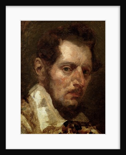 Self portrait by Theodore Gericault