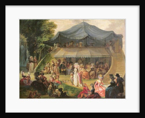 Fete at Colisee near Lille, c.1791 by Francois Louis Joseph Watteau
