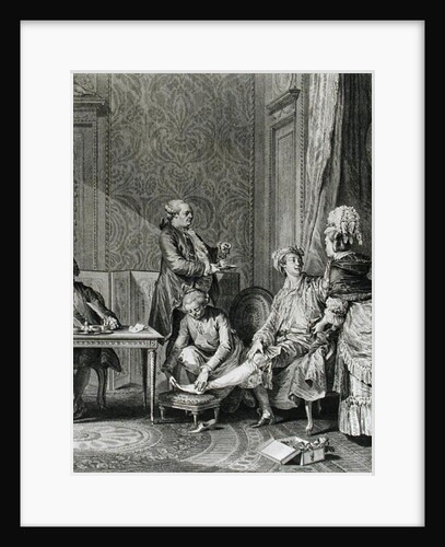The Levee, 1781 by Jean Michel the Younger (after) Moreau