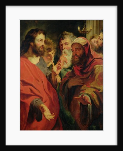 Christ Instructing Nicodemus by Jacob Jordaens