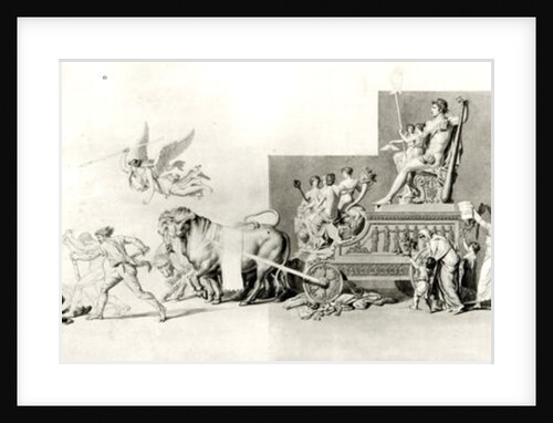 Triumph of the French People over the Monarchy by Jacques Louis David