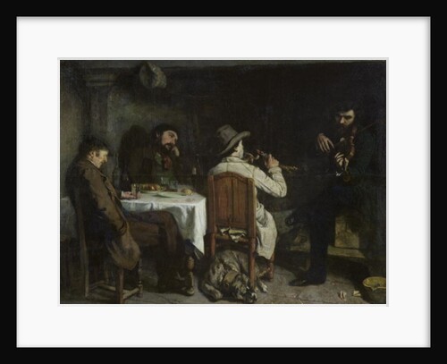 After Dinner at Ornans, 1848 by Gustave Courbet