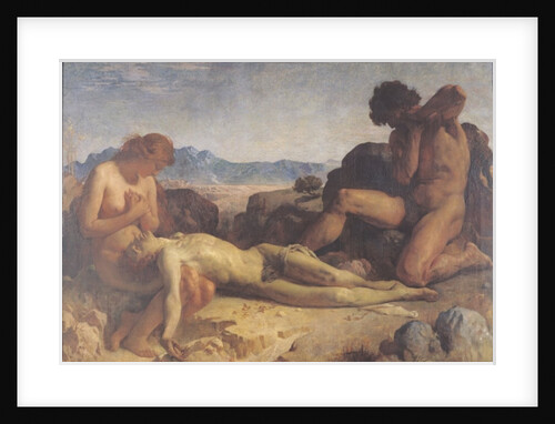 Adam and Eve finding the body of Abel by Leon Joseph Florentin Bonnat