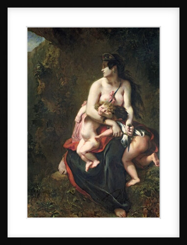Medea, 1838 by Ferdinand Victor Eugene Delacroix