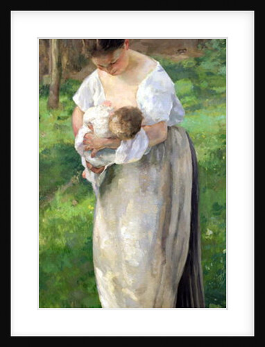The Wet Nurse by Alfred Roll