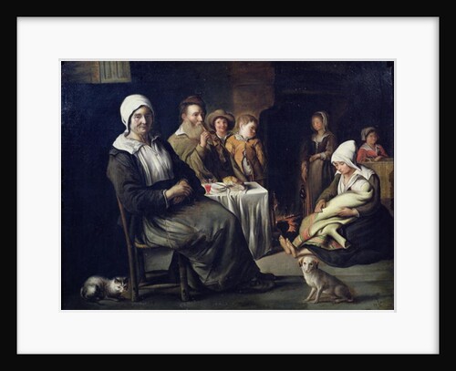 The Family Meal by Le Nain Brothers