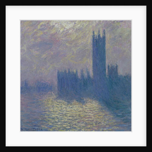 The Houses of Parliament, Stormy Sky, 1904 by Claude Monet