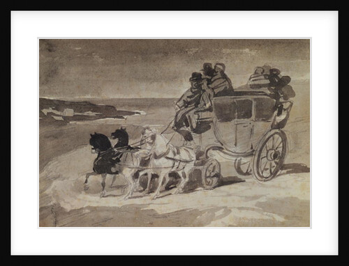 The Stagecoach by Theodore Gericault