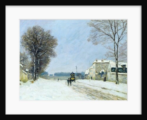 Winter, Snow Effect, 1876 by Alfred Sisley