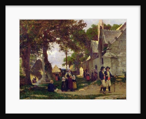 Church in Brittany by Otto Weber