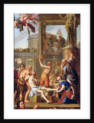 The Martyrdom of St. Adrian, 1659 by Adrien Sacquespee