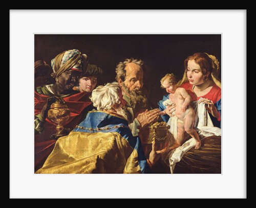 Adoration of the Magi by Matthias (c.1600-p.1650) Stomer