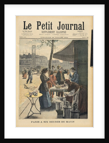 Paris at Six O'Clock in the Morning by French School