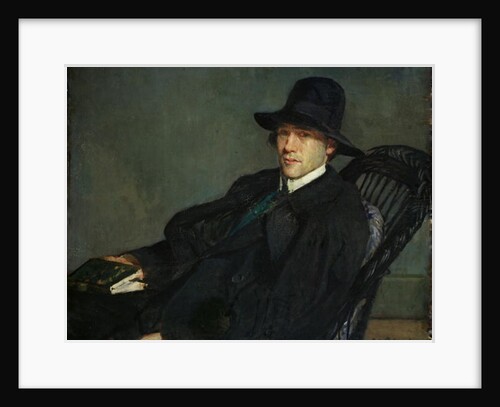 Portrait of Andre Gide 1912 by Jacques-Emile Blanche