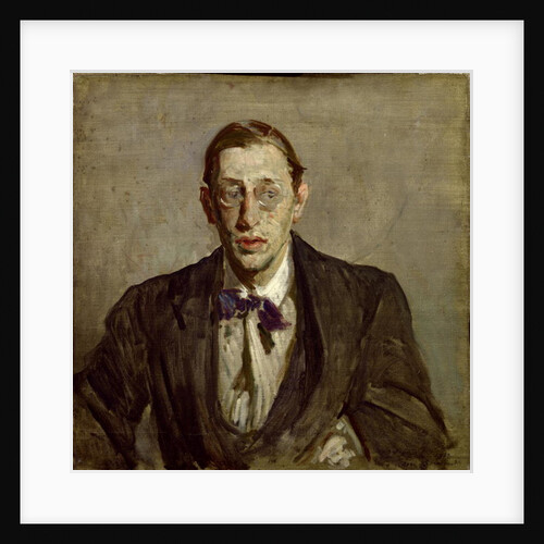 Study for a Portrait of Igor Stravinsky, 1913 by Jacques-Emile Blanche