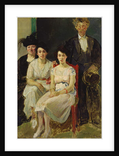The Capelle Family, 1919 by Jacques-Emile Blanche