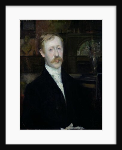 Portrait of George Moore by Jacques-Emile Blanche