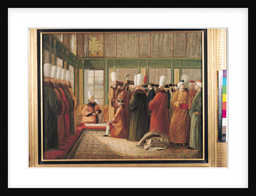 Reception of the French Ambassador by the Grand Vizier in Constantinople by Francis Smith