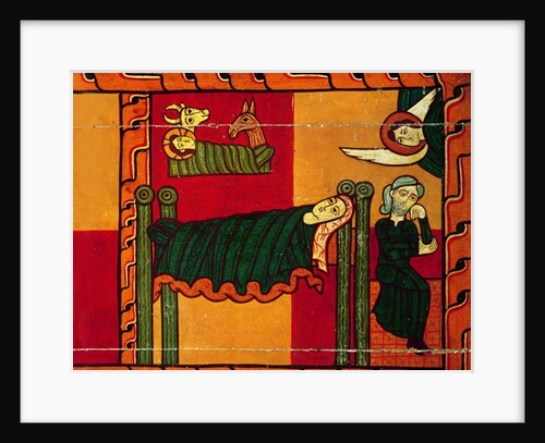 The Nativity, side panel from an altarpiece, Catalan by Spanish School