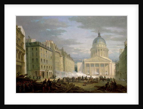Siege of the Pantheon, 24th June 1848 by Nicolas Edward Gabe