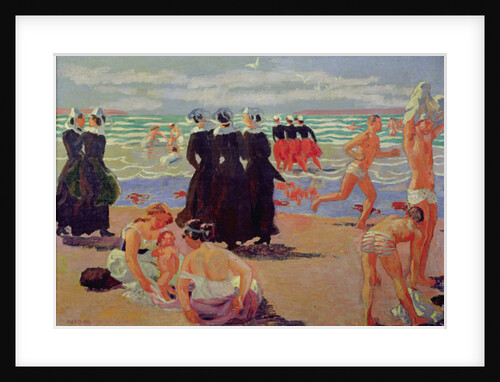Bathing at the Pardon of Sainte-Anne-la-Palud, 1905 by Maurice Denis