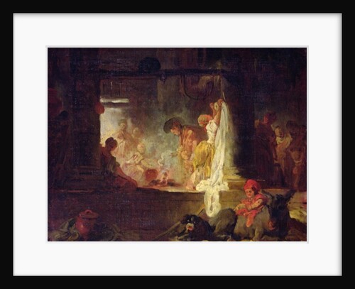 The Washerwomen, c.1759 by Jean-Honore Fragonard