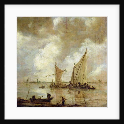 Stormy Seascape, 1655 by Jan Josephsz van Goyen