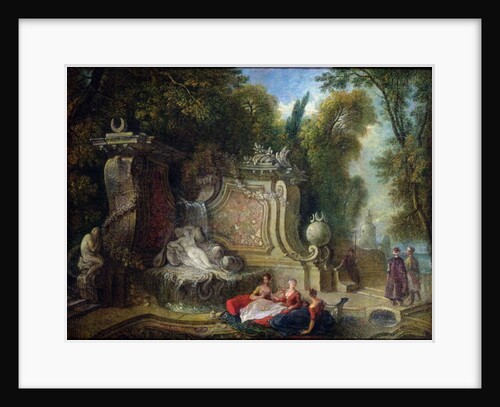 Oriental Garden by Jacques de Lajoue