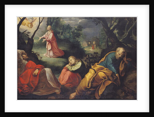 Christ in the Garden of Olives, 1625 by Jeremie Le Pilleur