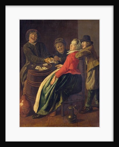 A Game of Cards by Judith Leyster