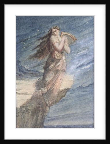 The Death of Sappho by Theodore Chasseriau