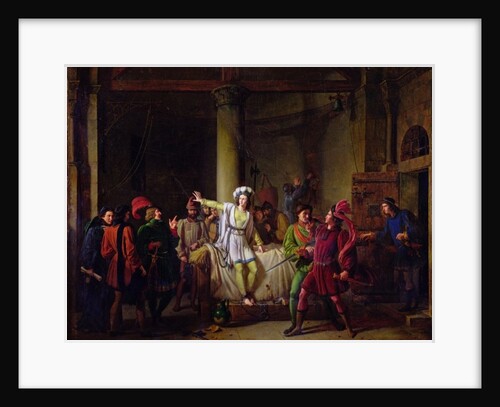 Joan of Arc in Rouen Prison, 1819 by Pierre Henri Revoil