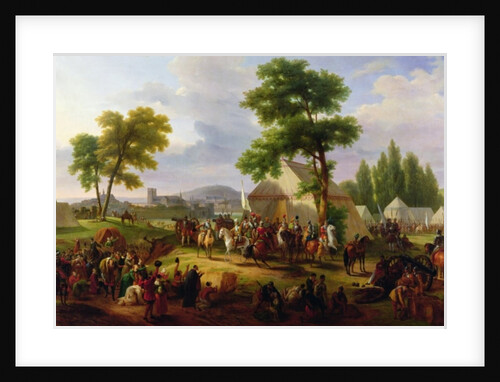 Siege of Paris by Henri IV in 1593, 1818 by Guillaume Frederic Ronmy