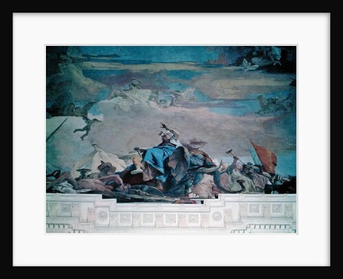 Asia, one of the Four Continents from the ceiling of the 'Treppenhaus', 1750-53 by Giovanni Battista Tiepolo