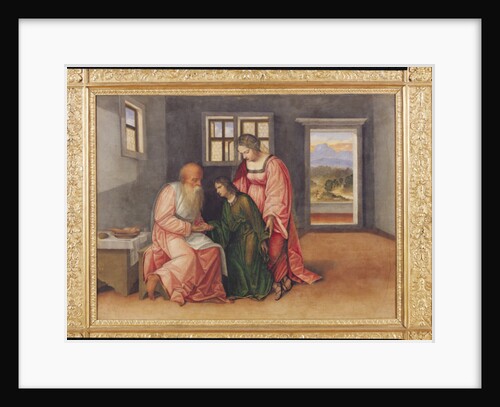 Isaac Blessing Jacob, c.1520 by Girolamo da Treviso II